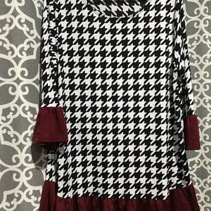 Houndstooth tunic